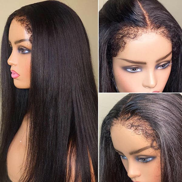 straight lace wig