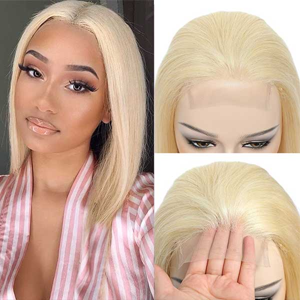 613 Blonde Wig Short Bob Wigs