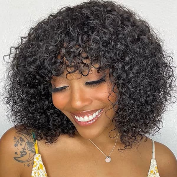 Glueless Human Hair Wig