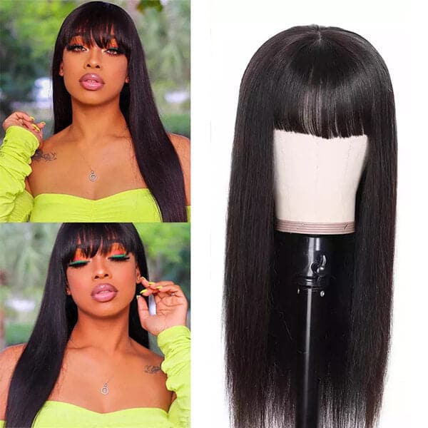 Glueless Humaan Hair Wig