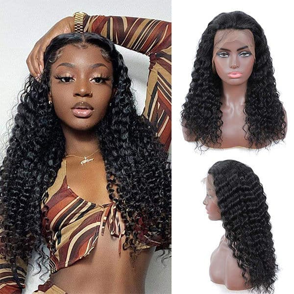 Curly Lace Frontal Wig