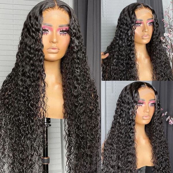 Deep Wave Wig Human Hair