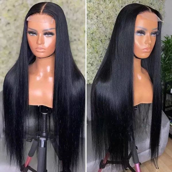 straight lace wig