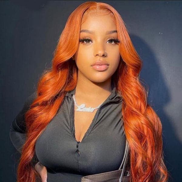 Body Wave Ginger Wig