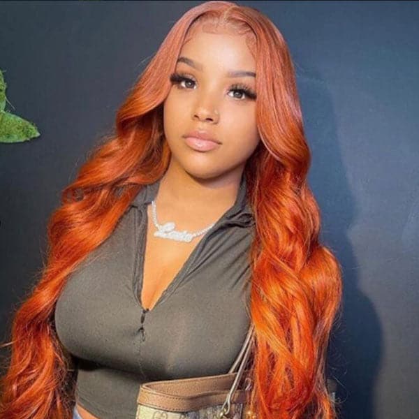 Body Wave Ginger Wig