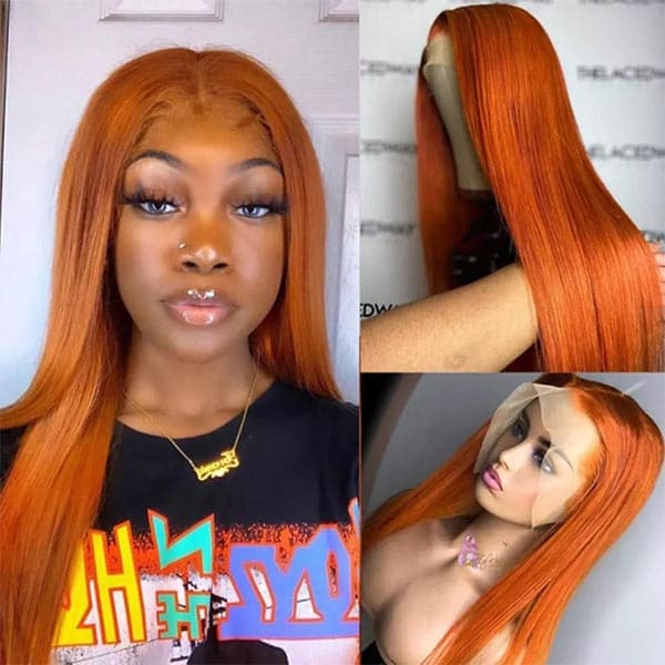 Oxeyegirl Ginger Wig Straight Wig