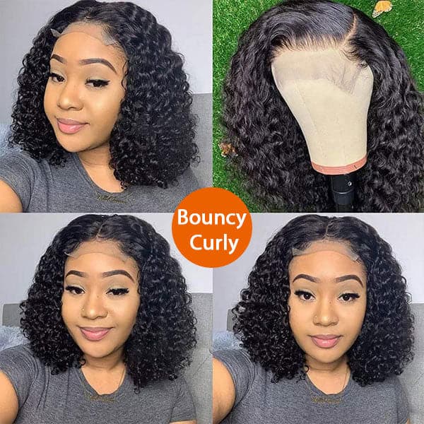 Curly Bob Wig