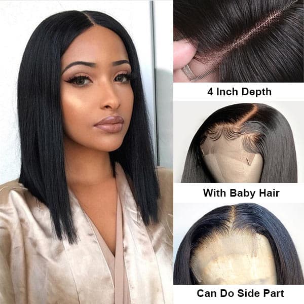 Short Straight Bob Wigs