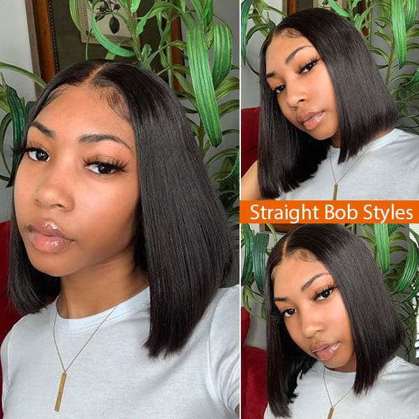 Short Straight Bob Wigs