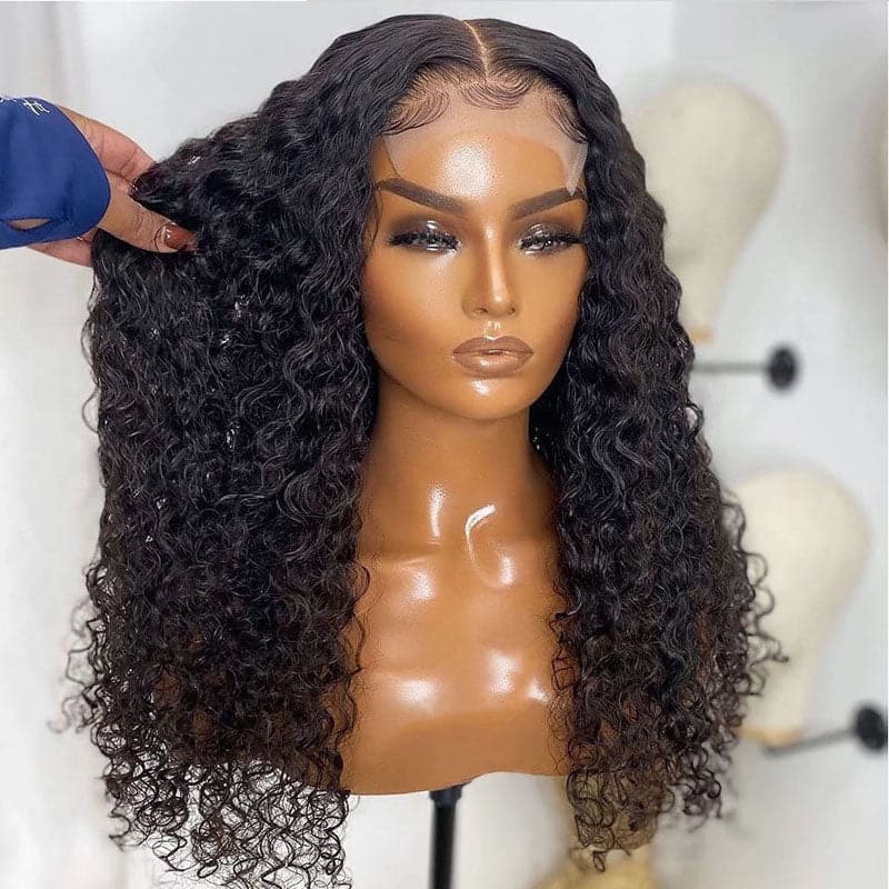 Water Wave 4x4 Lace Closure Wig