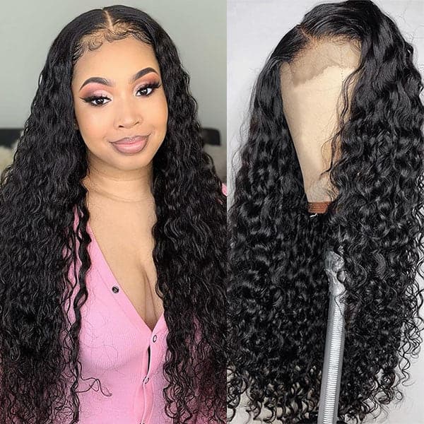 Water Wave 4x4 Lace Closure Wig